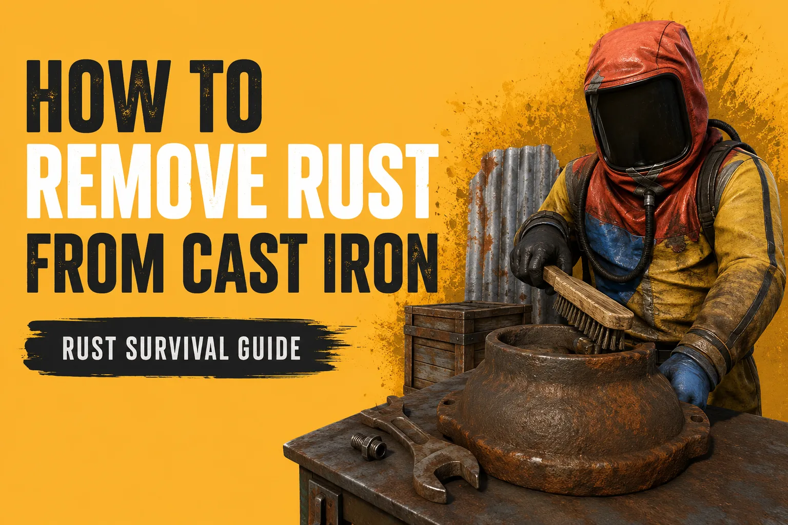 How to Remove Rust from Cast Iron