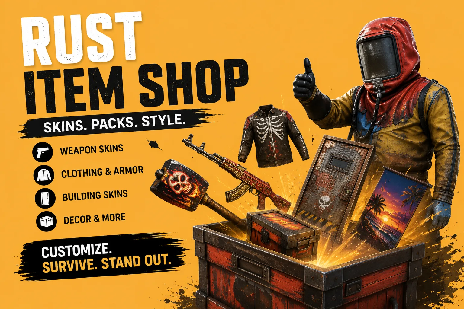 Rust Item Shop: Complete Guide to Skins